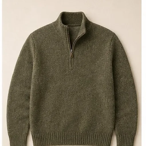 Alpaca Half-Zip — Small
